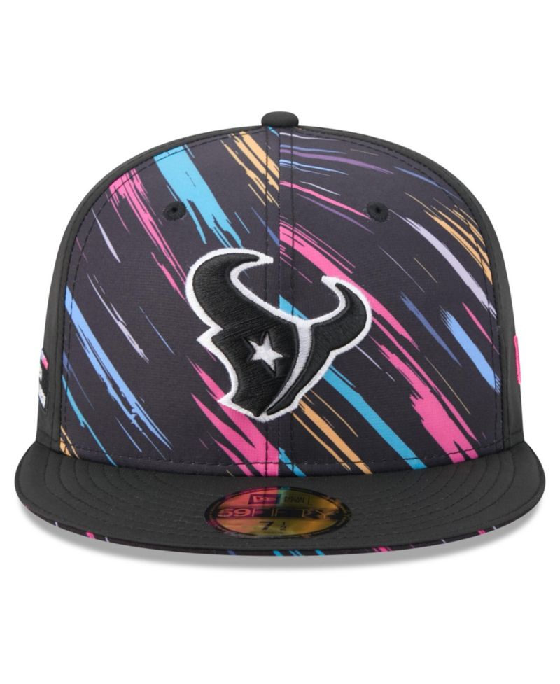Men's Black Houston Texans 2026 NFL Cruical Catch 59FIFTY Fitted Hat
