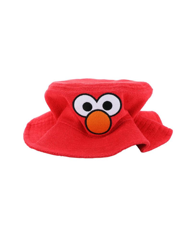 Men's Elmo Face Red Bucket Hat