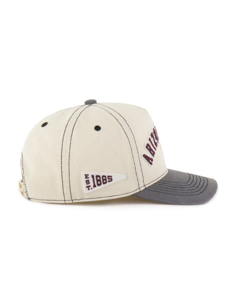 Men's and Women's '47 Tan/Black Arizona State Sun Devils Well-Worn Calderwood Hitch Adjustable Hat