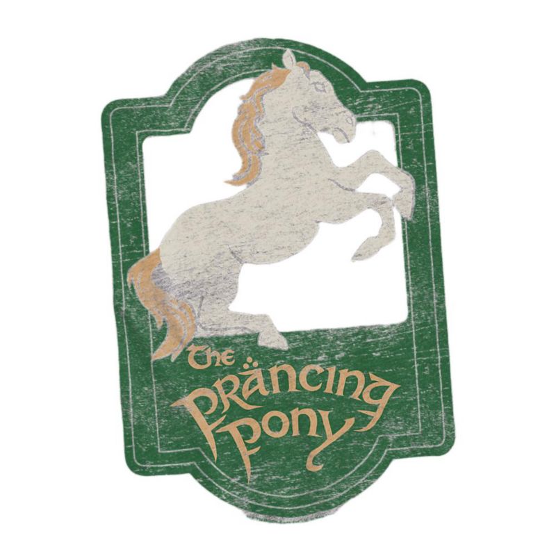 Big & Tall The Prancing Pony Sign T Shirt