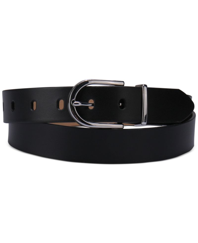 Women's Rounded Buckle Trouser Pant Dress Belt