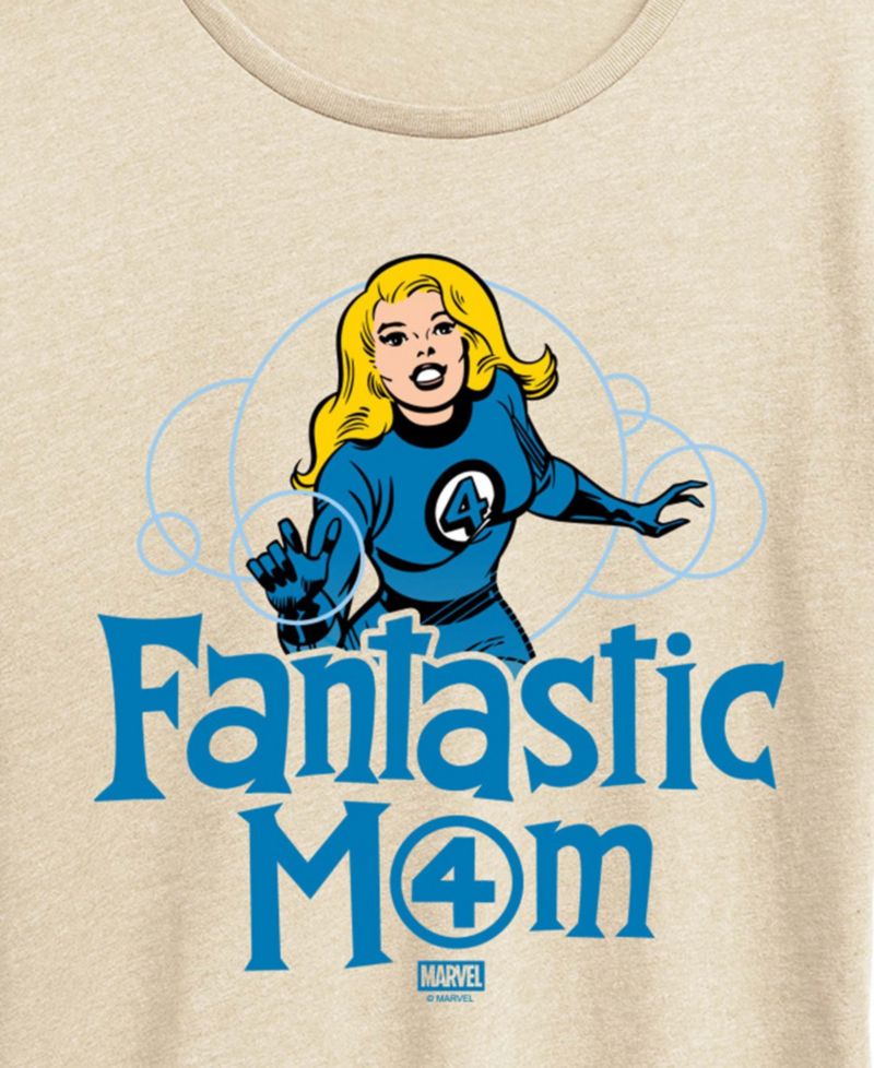 Plus Size Fantastic Four Short Short-Sleeve Graphic T-Shirt