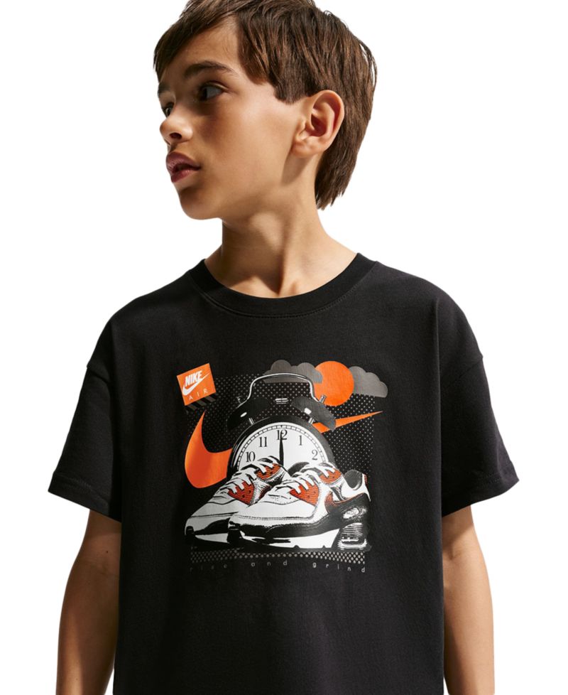 Boys' 8-20 Sportswear Graphic Print Short-Sleeve T-Shirt