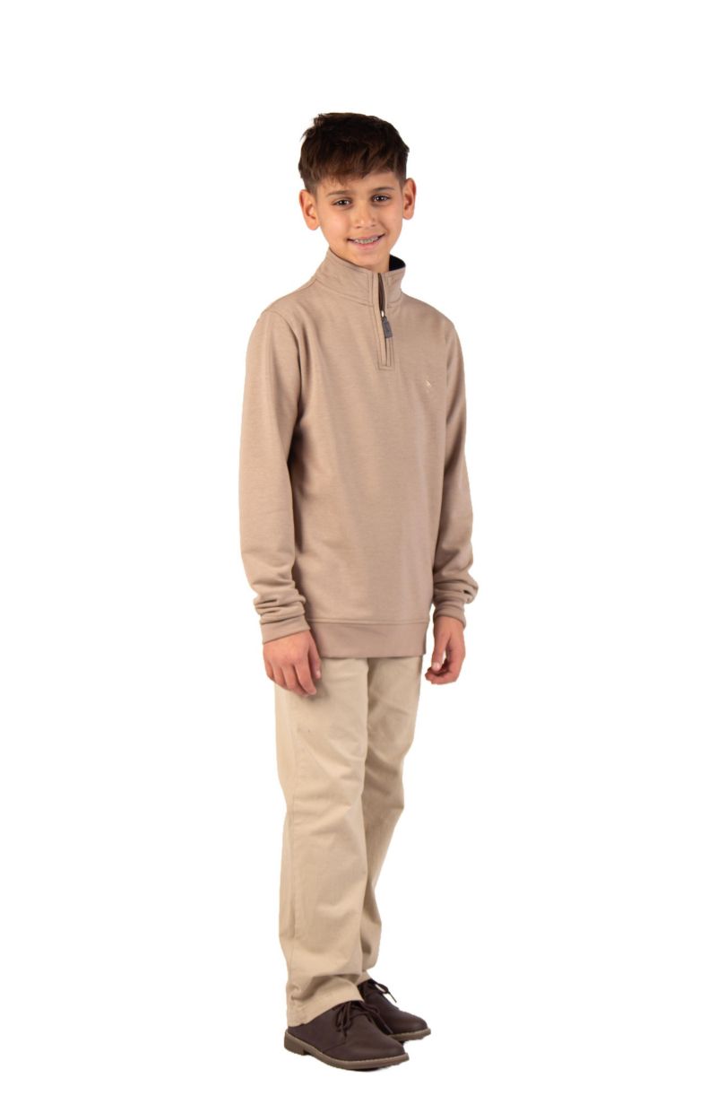 Boys Fleece Quarter Zip