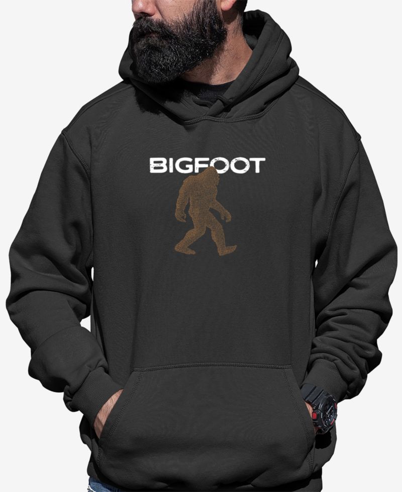 Men's Bigfoot - Men's Word Art Hooded Sweatshirt