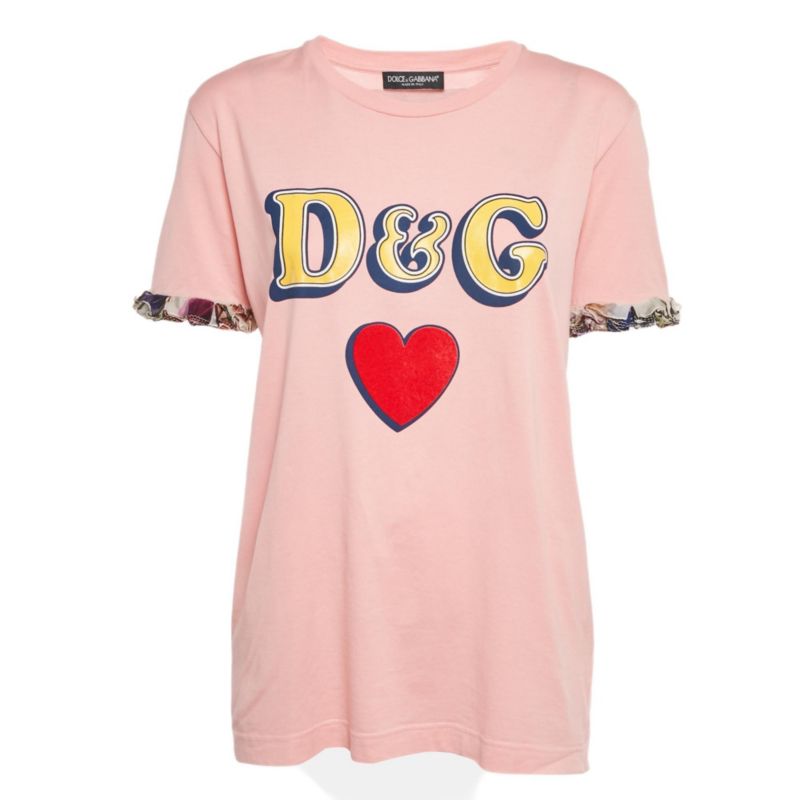 Women's Logo Print Jersey Crewneck T-Shirt