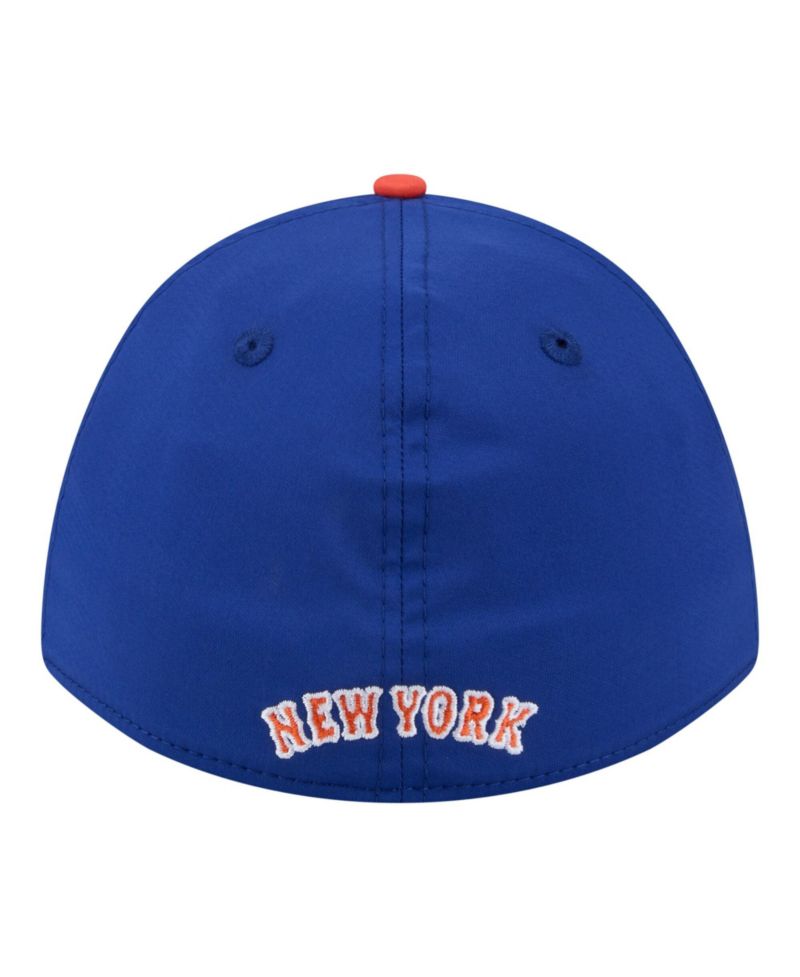 Men's Royal/Orange New York Mets Rope M-Crown A-Frame 39THIRTY Flex Hat