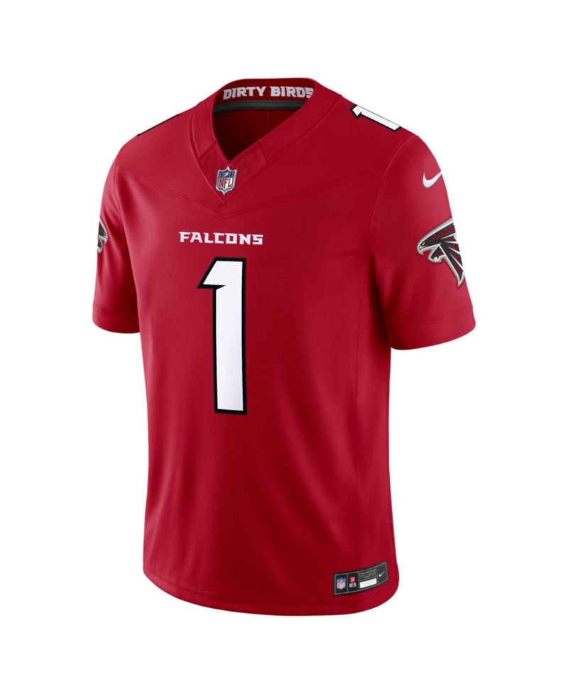 Men's Dirty Birds Red Atlanta Falcons Team Vapor F.U.S.E. Stitched Limited Jersey
