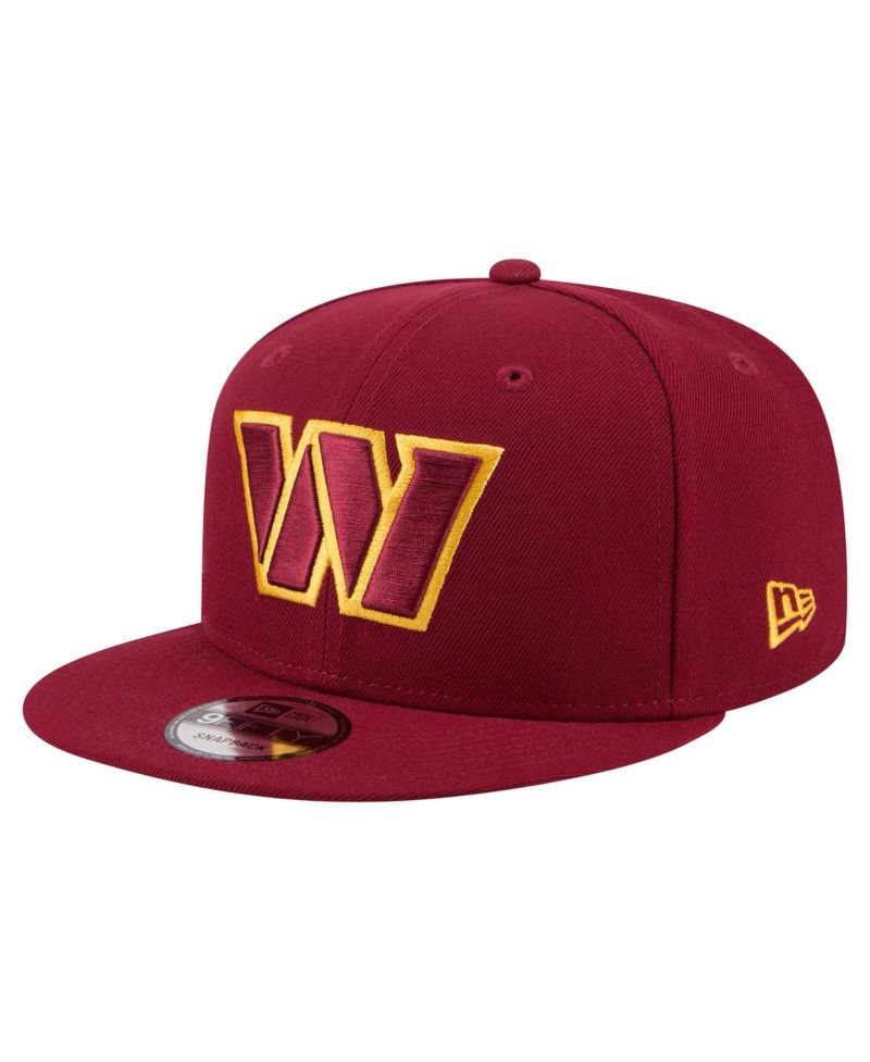 Men's Burgundy Washington Commanders 9FIFTY Snapback Hat