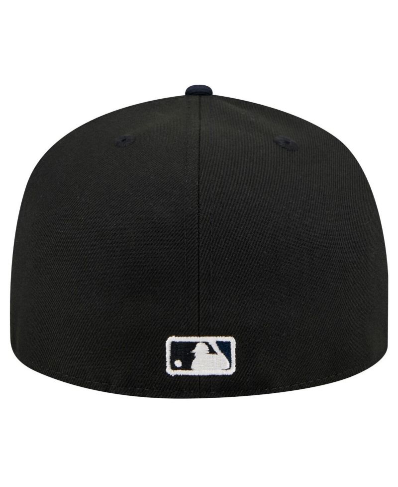 Men's Black Boston Red Sox Shadow Stitch 59FIFTY Fitted Hat