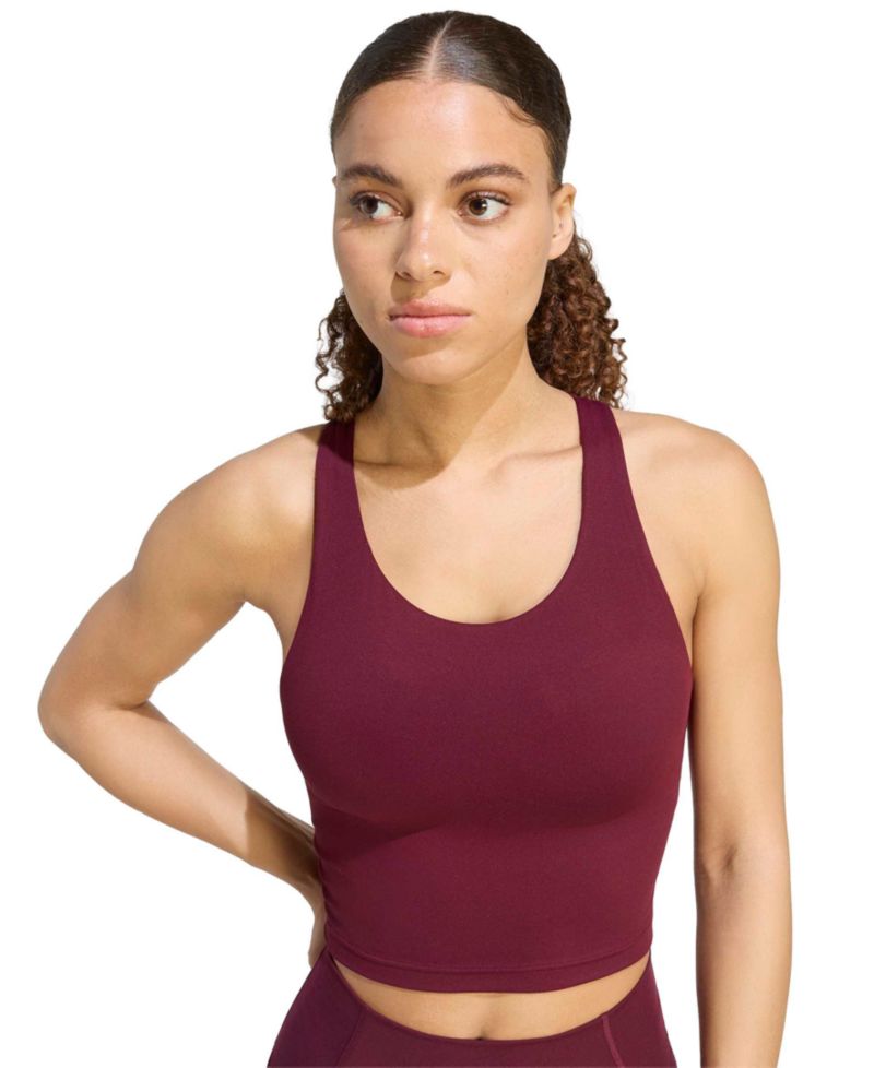 Women's Low-Impact Cropped Scoop Neck Tank