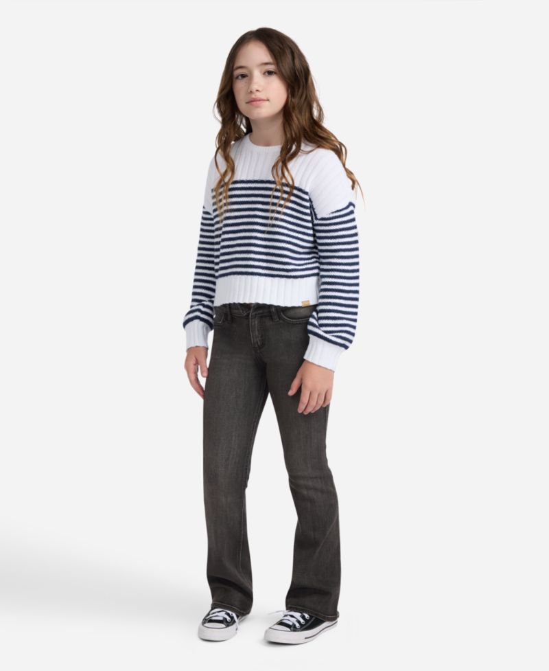 Girls' 5-18 Low Rise Bootcut Jeans