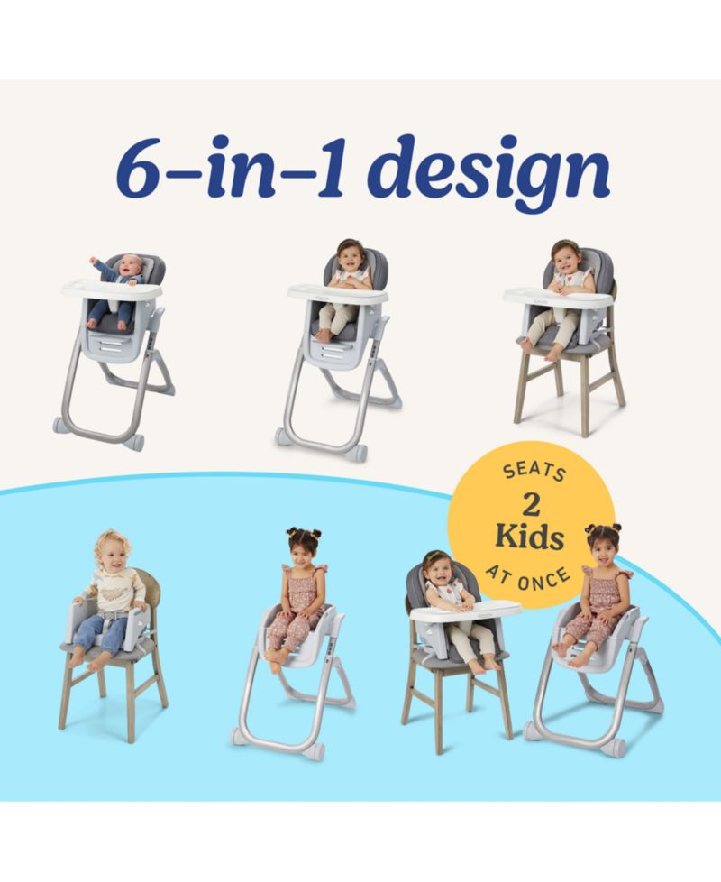 DuoDiner DLX 6-in-1 Highchair