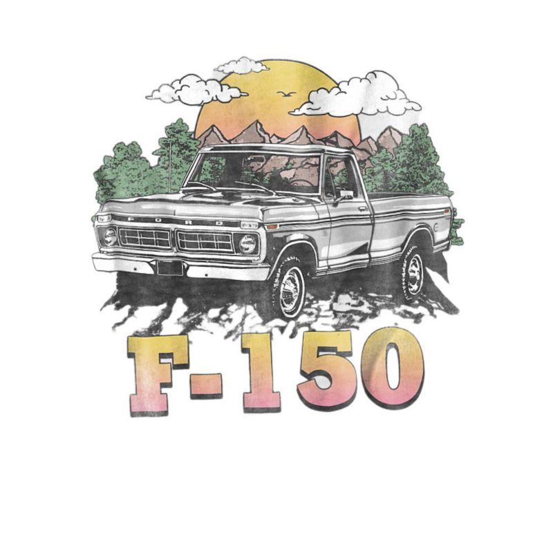 Men's Ford Trucks F150 Mountain Ride T-Shirt
