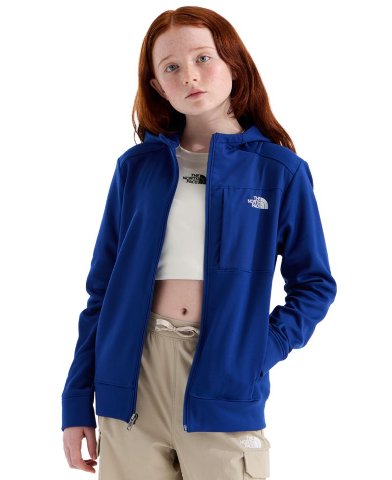 Boys' and Girls' 7-20 Long-Sleeve Full-Zip Hooded Jacket