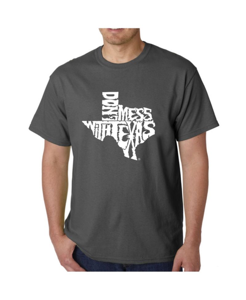 Mens Word Art T-Shirt - Dont Mess with Texas
