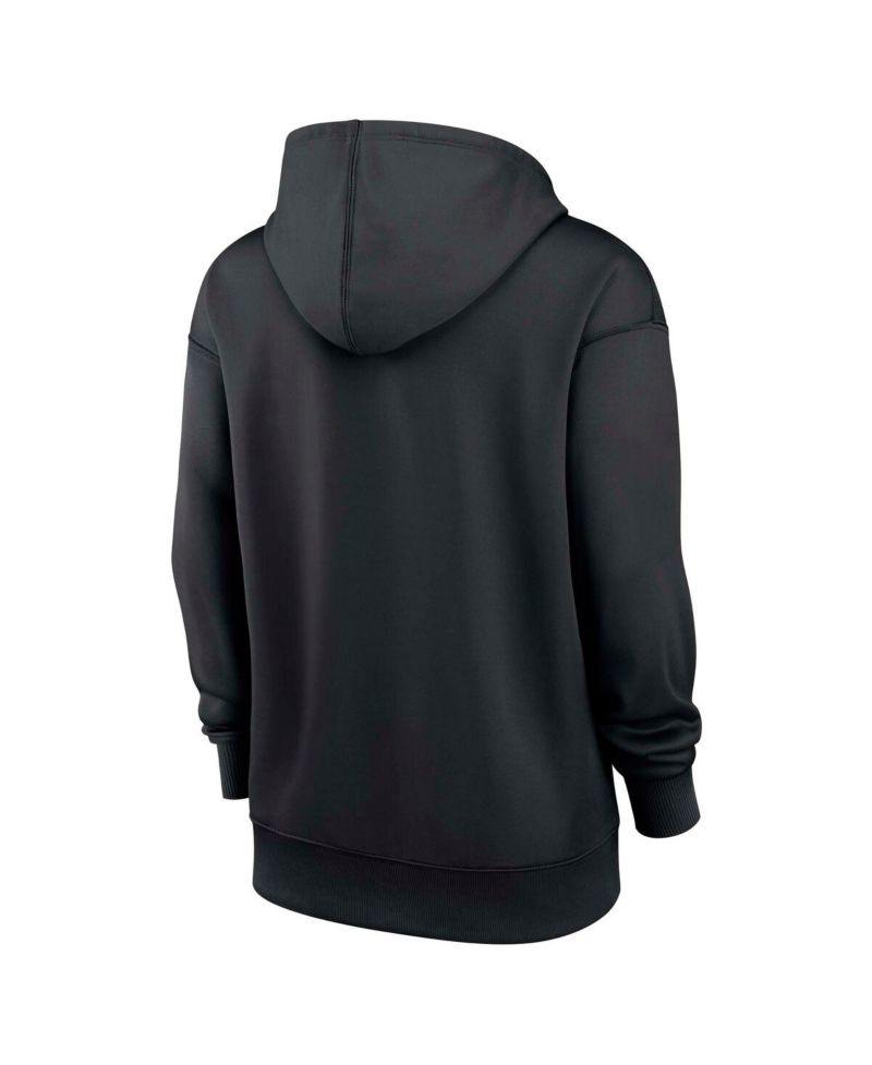 Women's Black San Francisco Giants Authentic Collection Performance Pullover Hoodie
