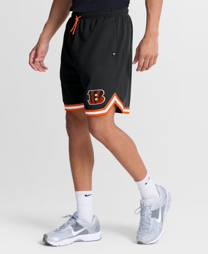 Men's Cincinnati Bengals Fearless Drive Pique Mesh Shorts, 7" Inseam