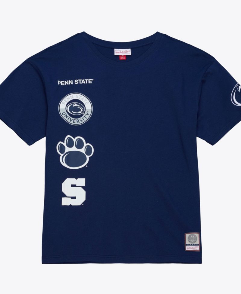 Men's Navy Penn State Nittany Lions Double Clutch Premium T-Shirt