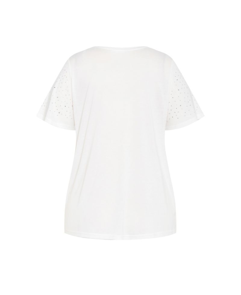 Women's Plus Size Blinged Up Tee