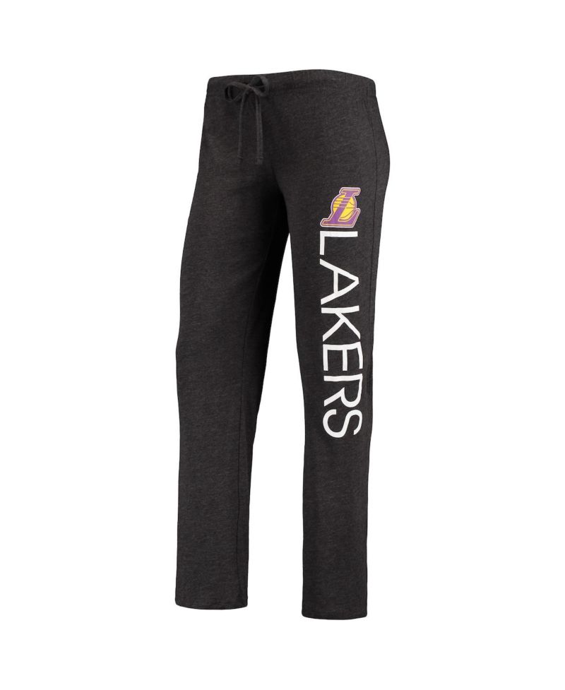 Women's Black, Purple Los Angeles Lakers Tank Top and Pants Sleep Set