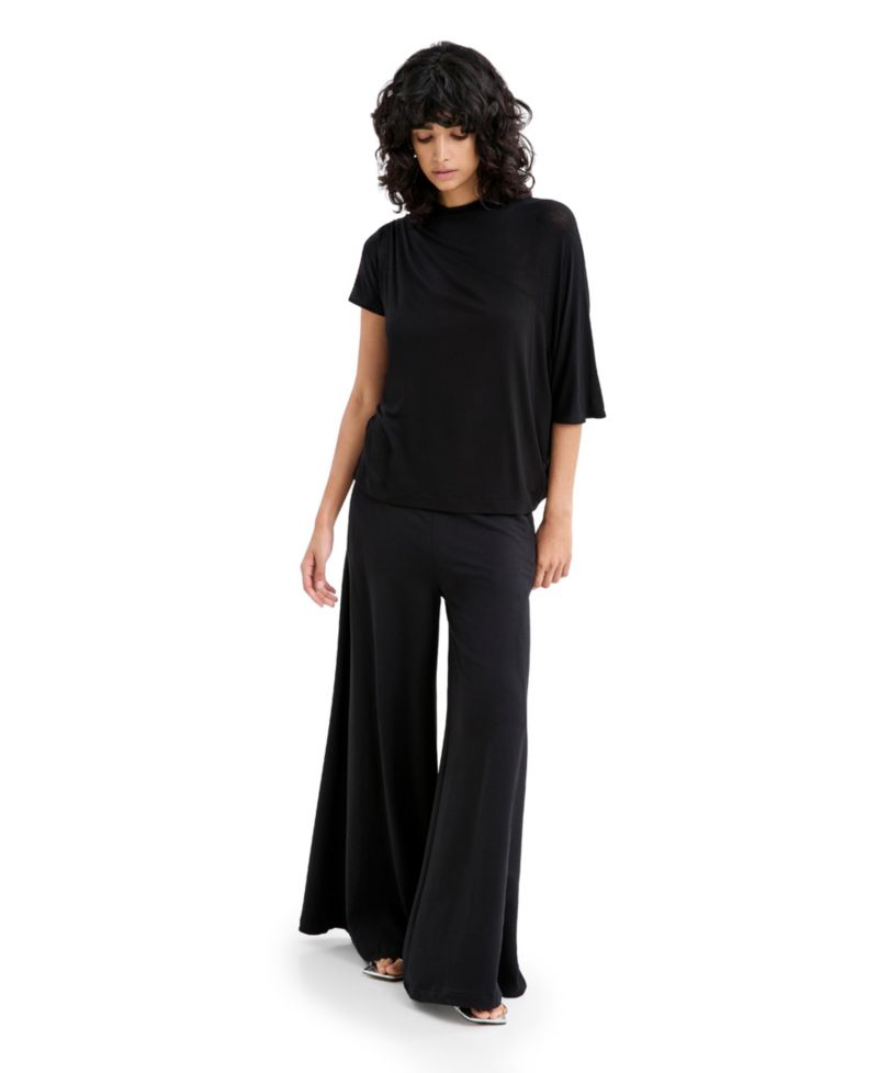 Women's Hylan High-Rise Wide-Leg Trousers