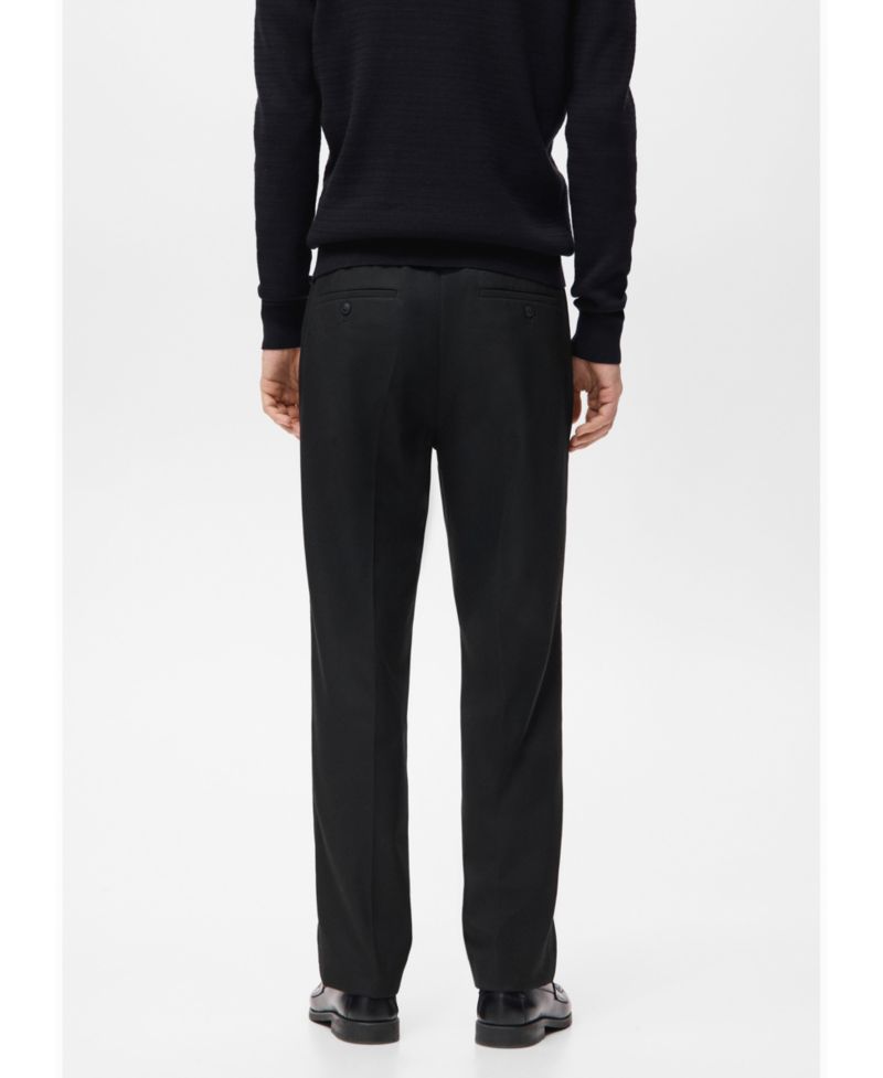 Men's Flowy Straight-Fit Pants