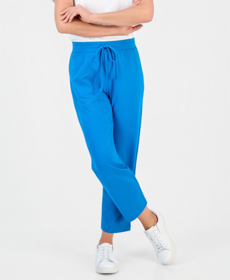 Petite Mid-Rise Pull-On Pants, Petite & Petite Short