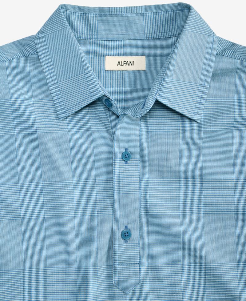 Men's Long-Sleeve Plaid Shirt