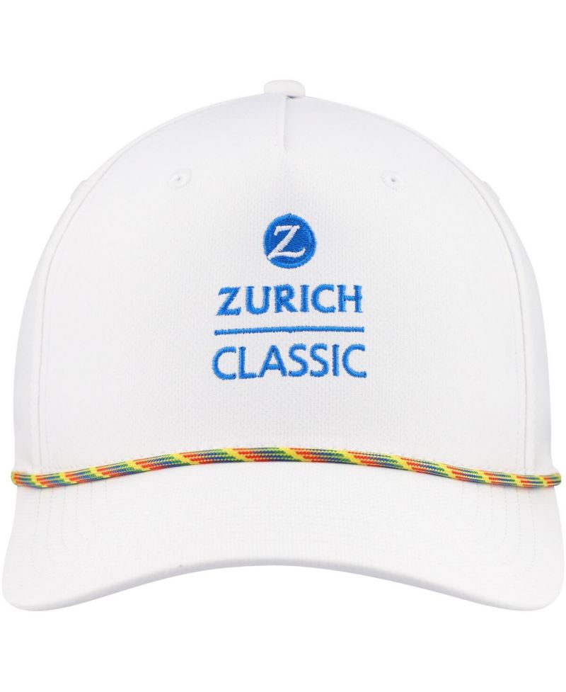 Men's White the Zurich Classic Alto Rope Adjustable Hat