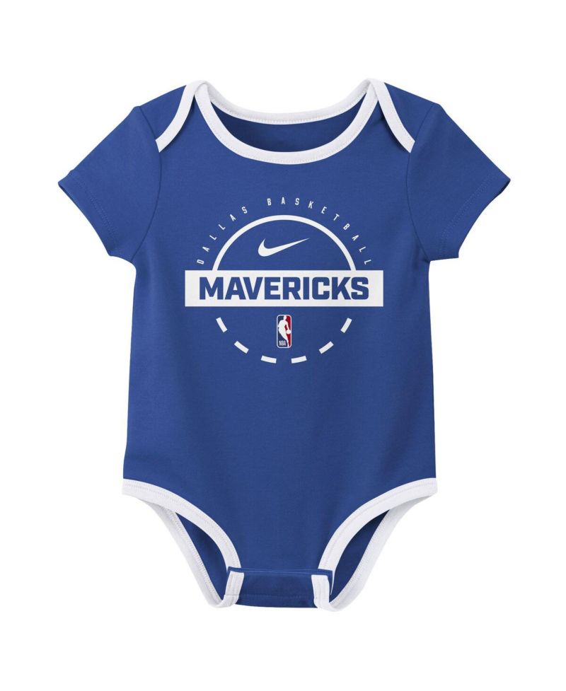 Baby Boys and Girls 2-Piece Dallas Mavericks Bodysuit Set