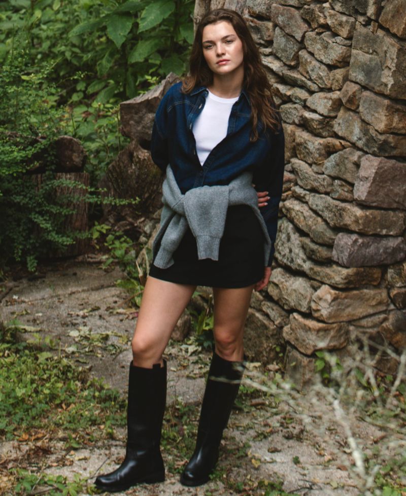 Women's Azra Twill Mini Skirt