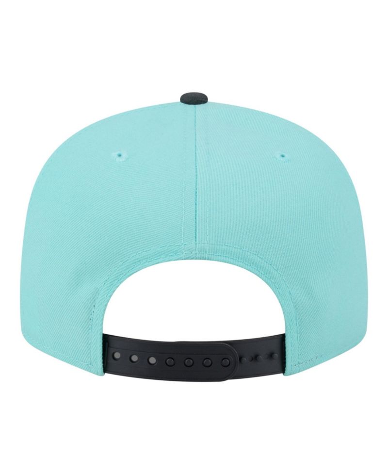 Men's Turquoise/Charcoal New York Mets Two-Tone Color Pack 9FIFTY Snapback Hat