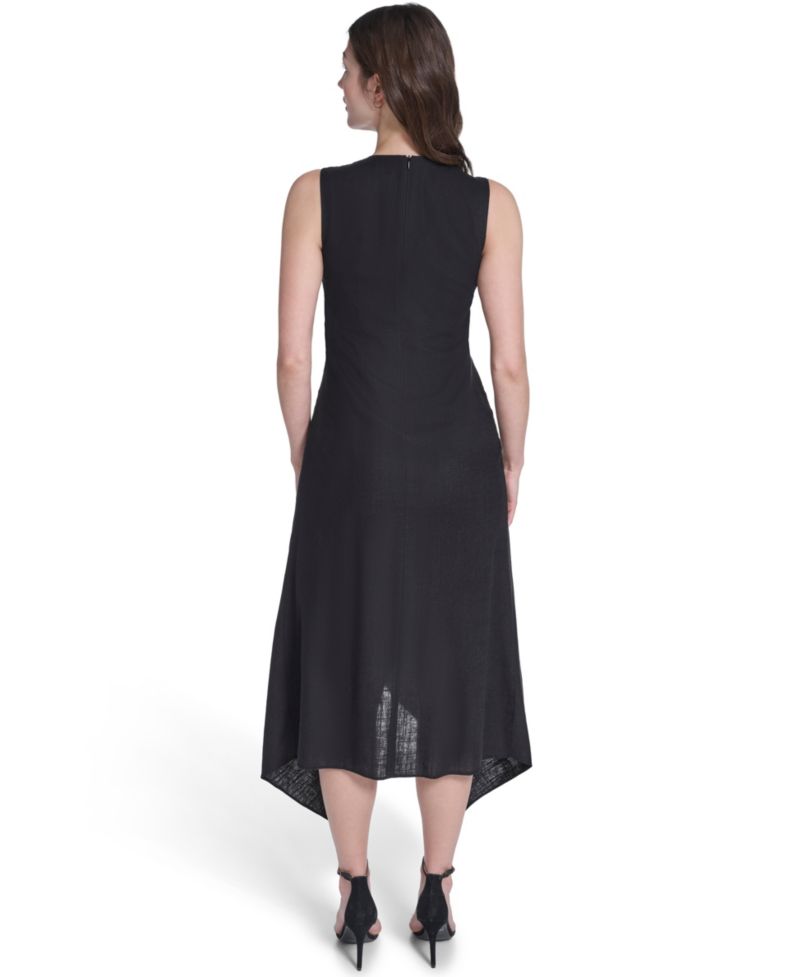 Women's Crewneck Midi Dress