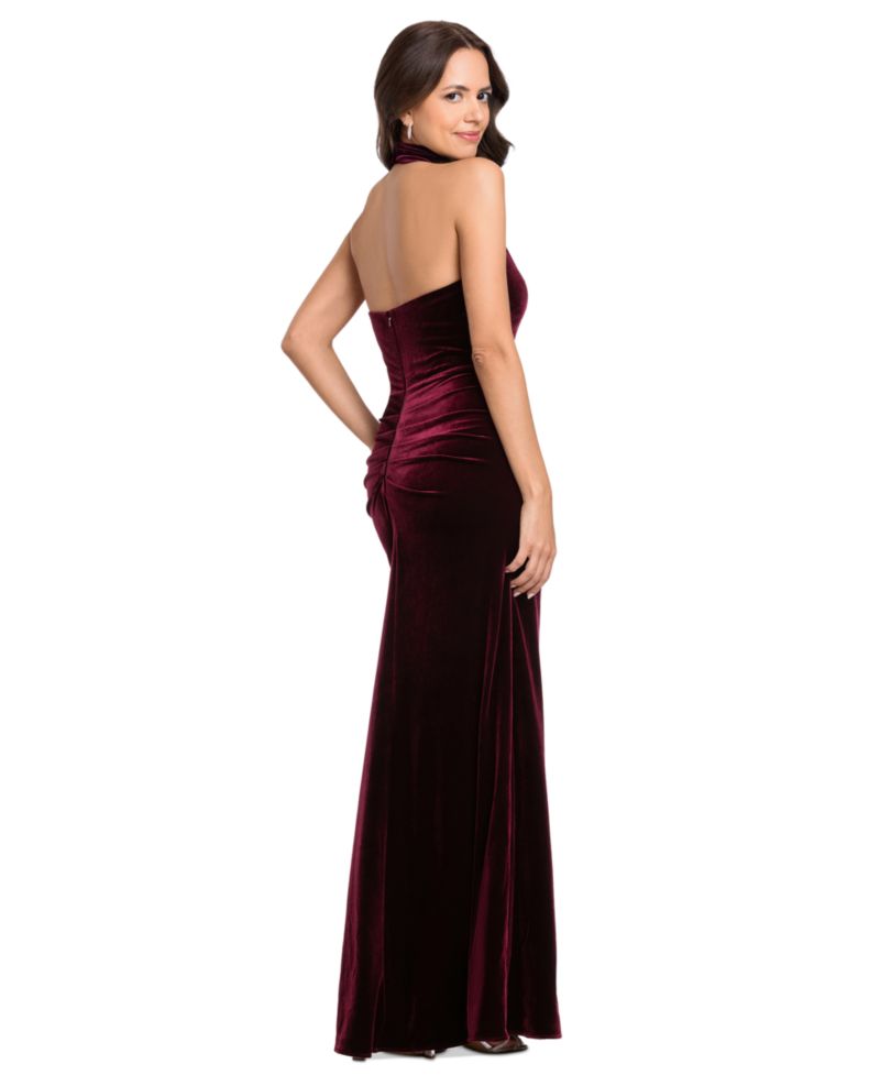 Women's Halter Neck Gown