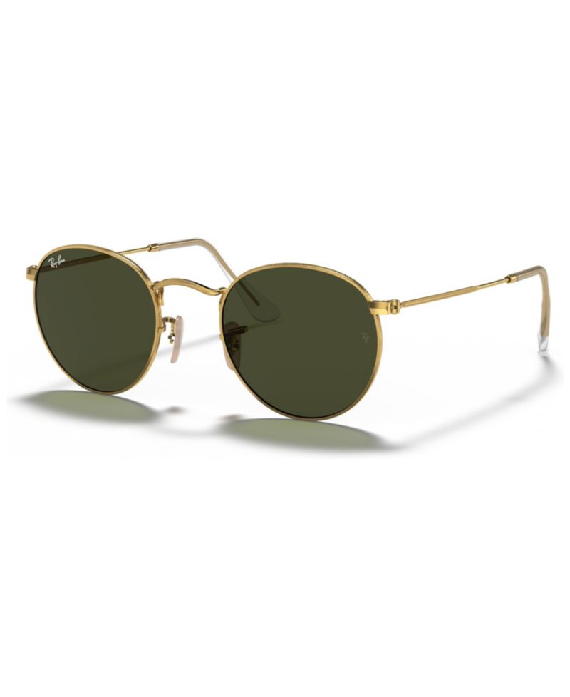 Unisex Round Metal Sunglasses, RB3447
