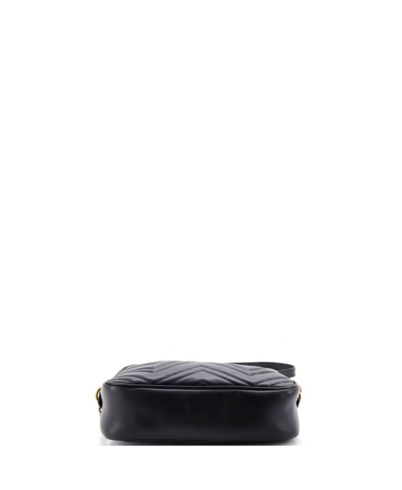 Small GG Marmont Shoulder Bag Matelasse Leather