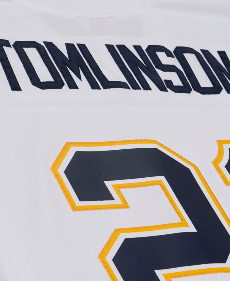 Men's LaDainian Tomlinson White San Diego Chargers 2001 Legacy Replica Player Jersey