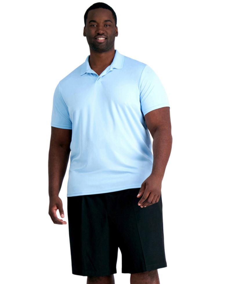 Men's Big & Tall Cool 18 PRO® Classic-Fit Stretch Pleated 9.5" Shorts