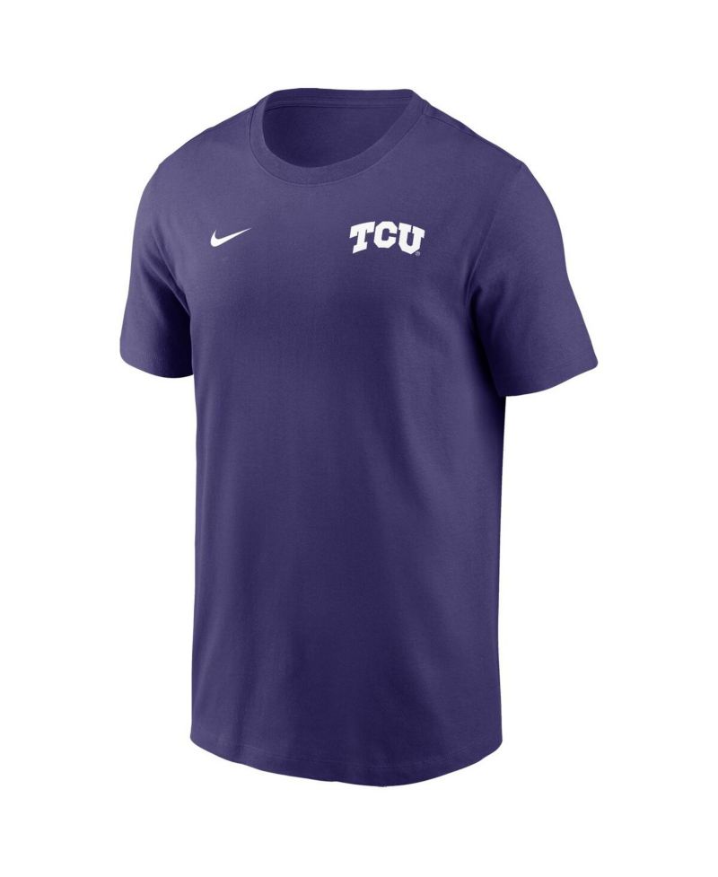 Men's Purple TCU Horned Frogs 2025 Sideline Legend Performance T-Shirt
