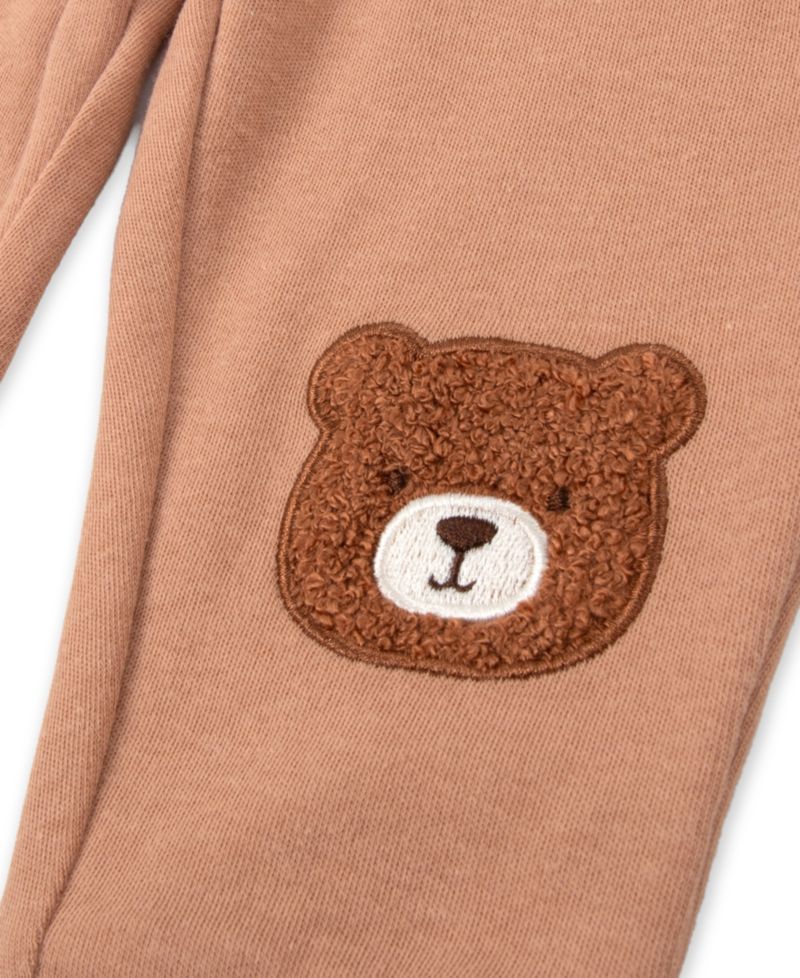 Baby Boys' Long-Sleeve Bodysuit, Jogger Pant and Socks, 3-Piece Set