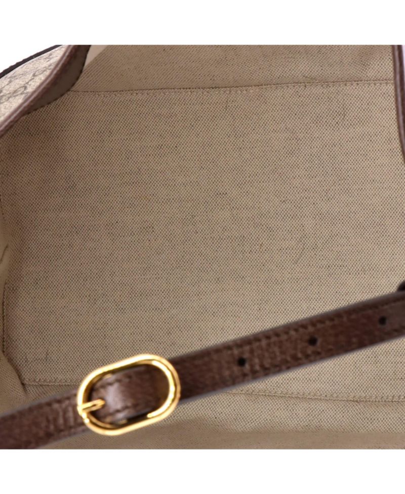 Large Ophidia Hobo Bag GG Coated Canvas