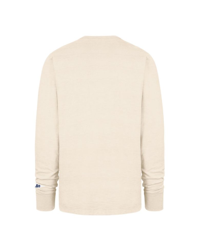Men's '47 Tan Buffalo Bills Heavy Slub Long Sleeve T-Shirt