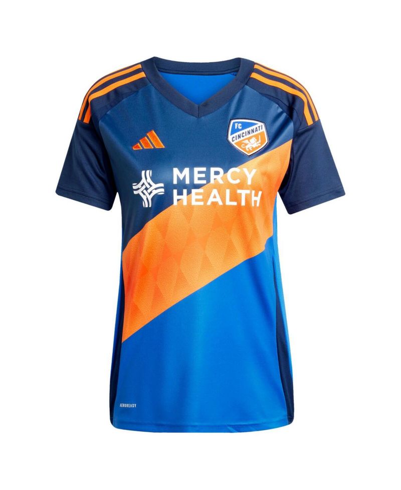 Women's Luca Orellano Blue FC Cincinnati 2025 Orange and Blue Legacy Kit Replica Player Jersey