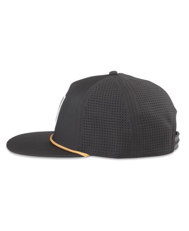 Men's Black Vegas Golden Knights Buxton Pro Tech Adjustable Hat