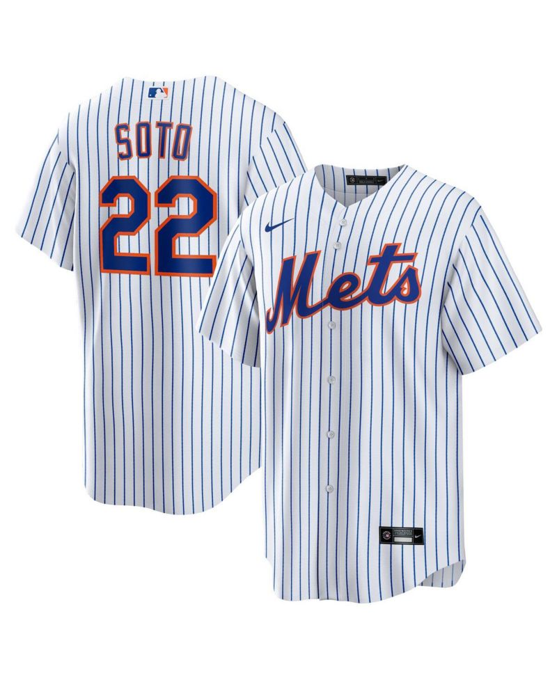 Men's Juan Soto New York Mets Home Replica Player Jersey