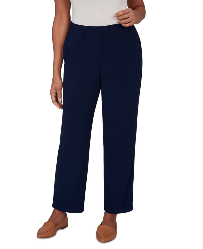 Petite Soft Crepe Pull-On Pants