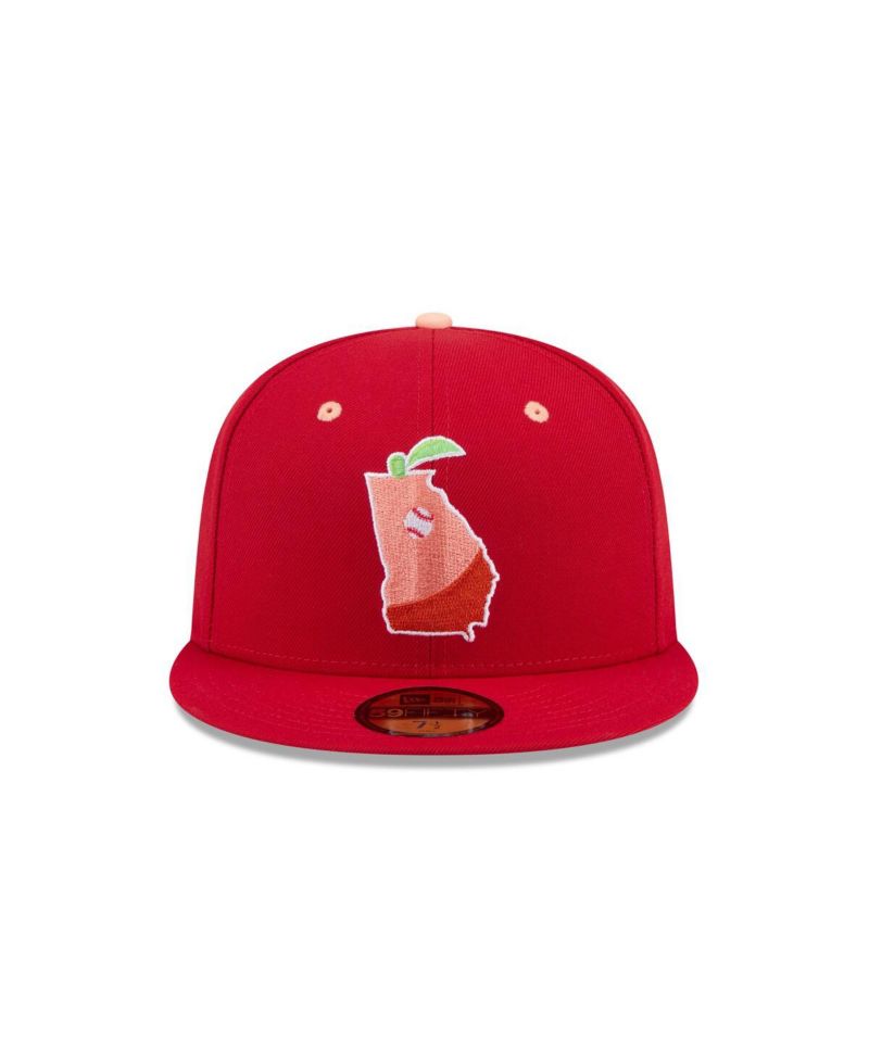 Men's Red Gwinnett Stripers Theme Nights 59FIFTY Fitted Hat
