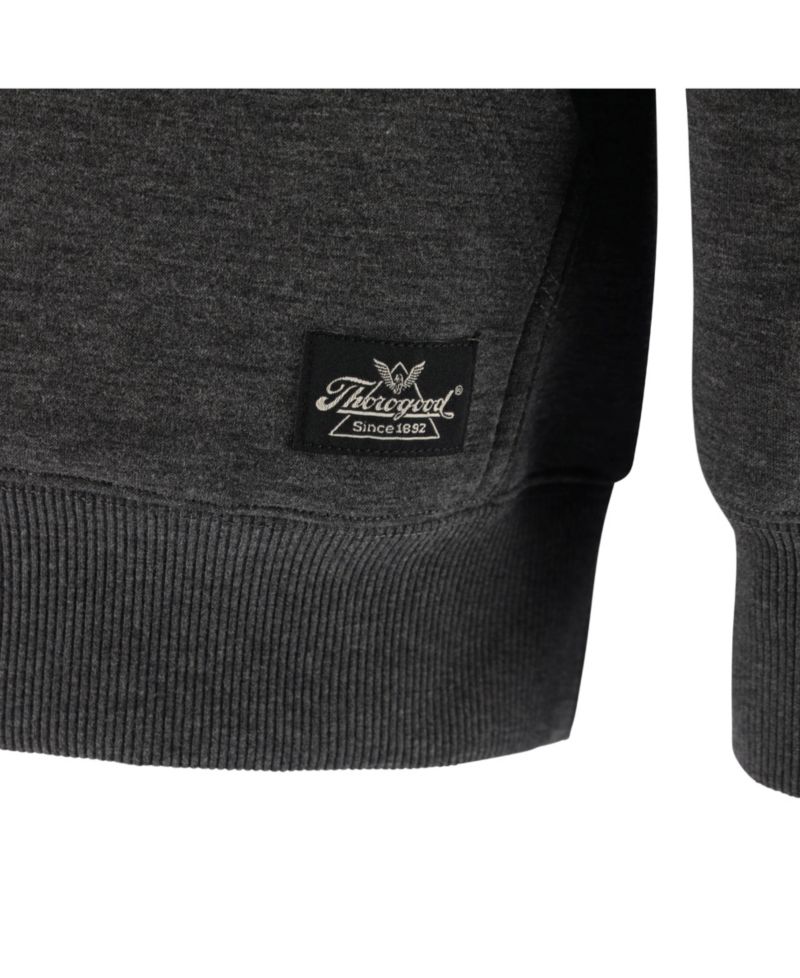 Big & Tall Water Repellent Snap Neck Performance Pullover Hoodie