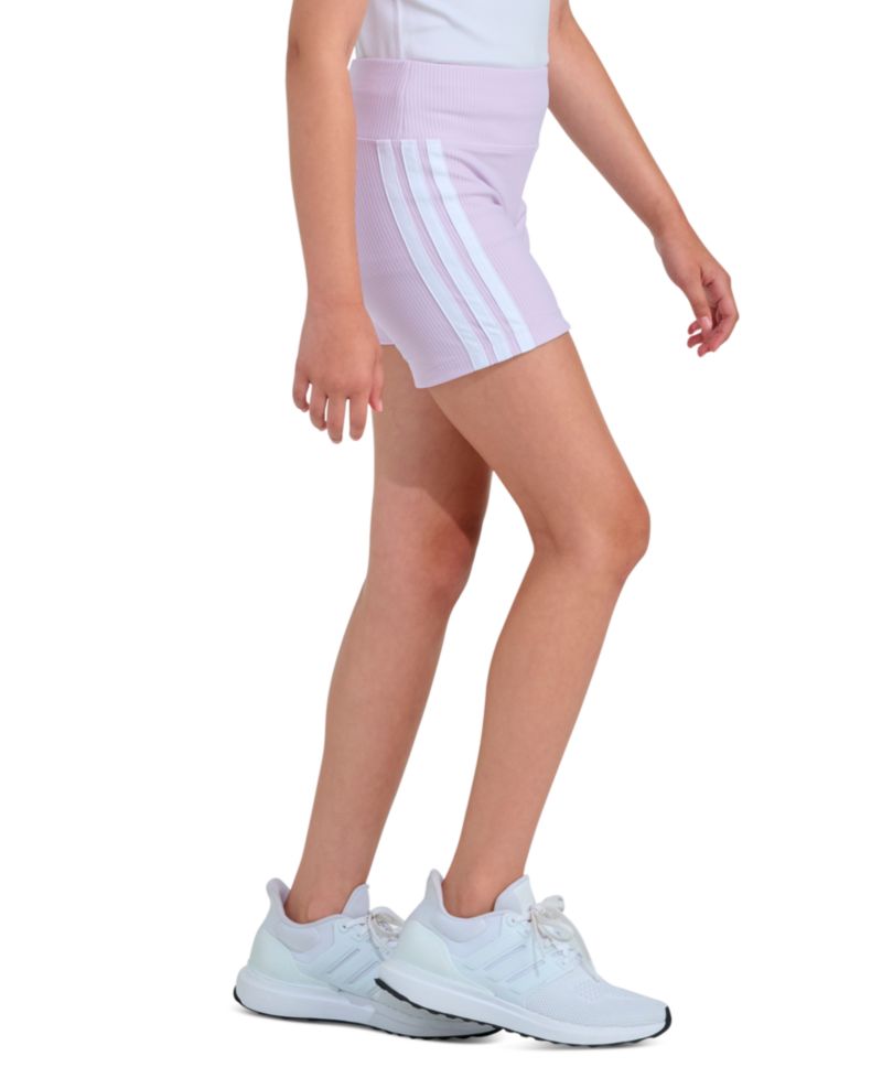 Girls' 8-16 Detached Waistband Rib Bike Shorts